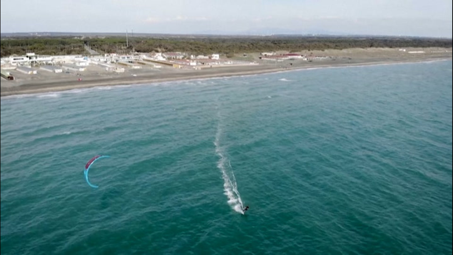 With most of Italy under tightened COVID-19 restrictions, locals in Ostia made the most of an unusually empty beach on March 27.