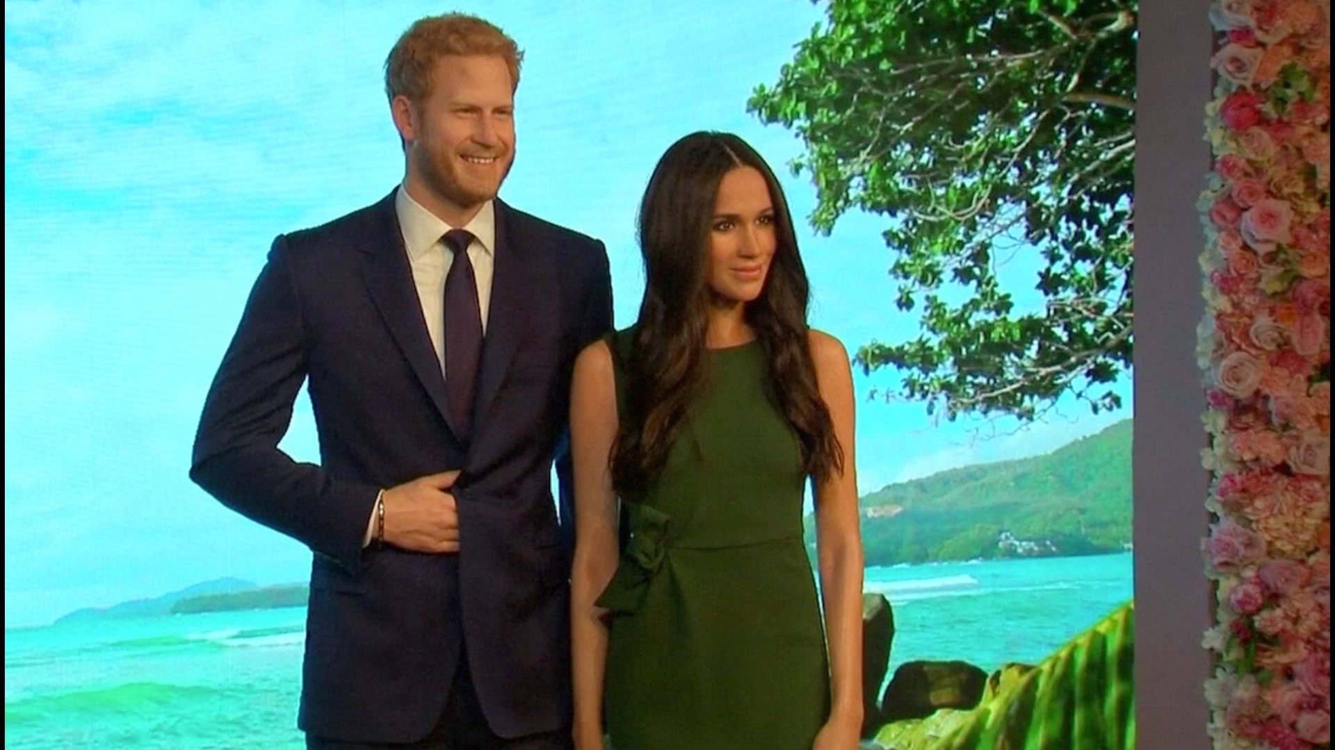 The wax versions of Prince Harry and Meghan Markle have found a new home with the stars, a true reflection of their human-form counterparts. Buzz60's Chloe Hurst has the story!