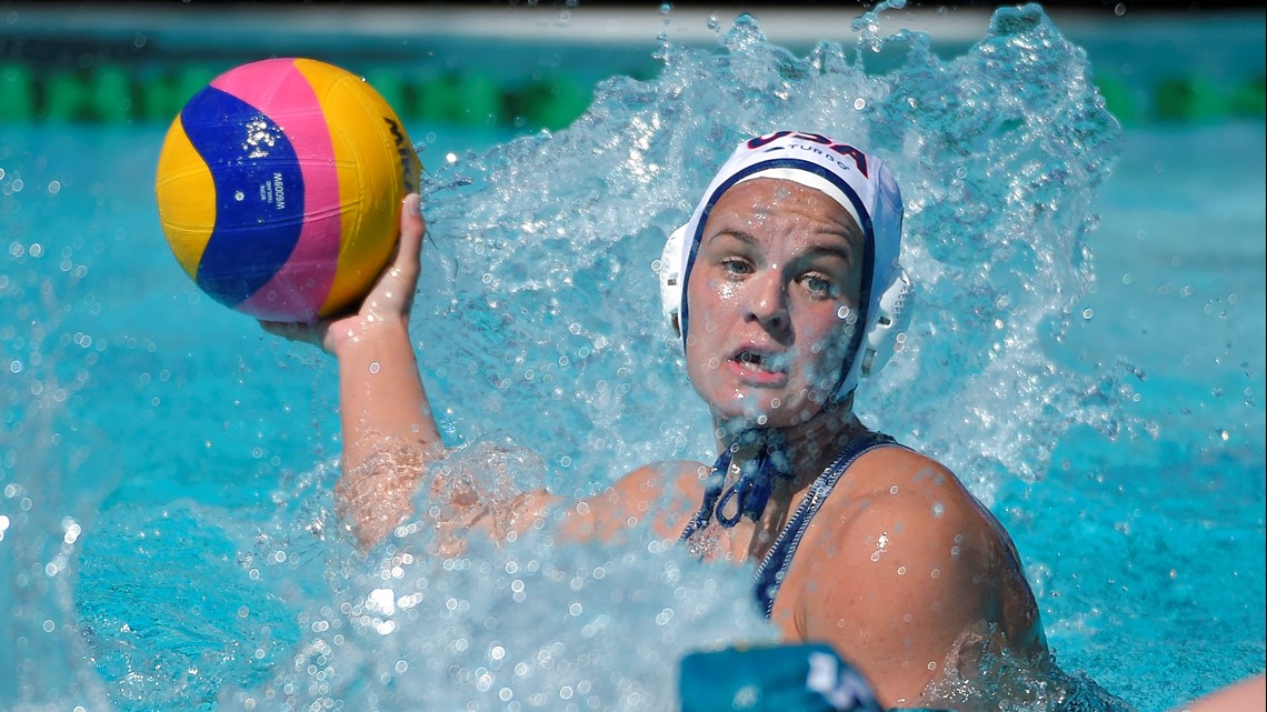 How is water polo played at the Olympics?
