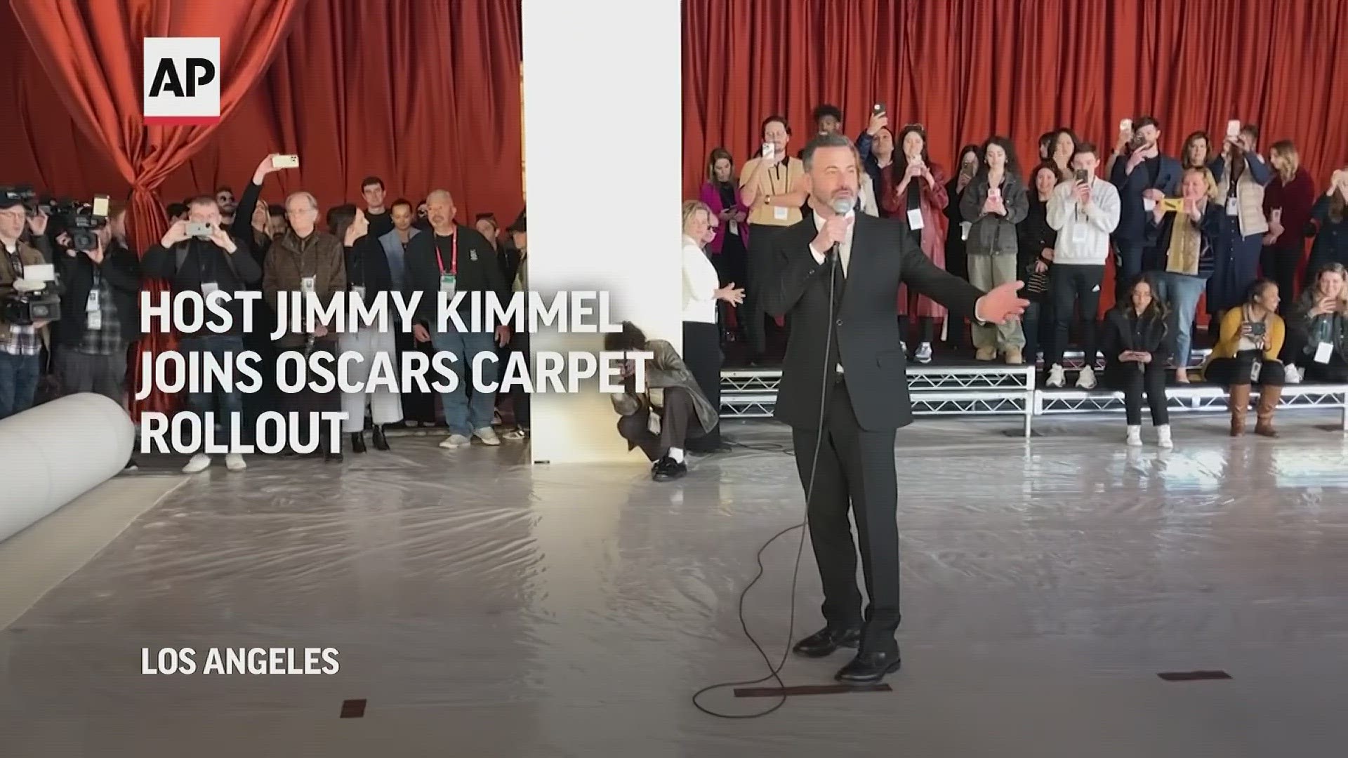 In a first since 1961, the Oscars carpet will not be red.