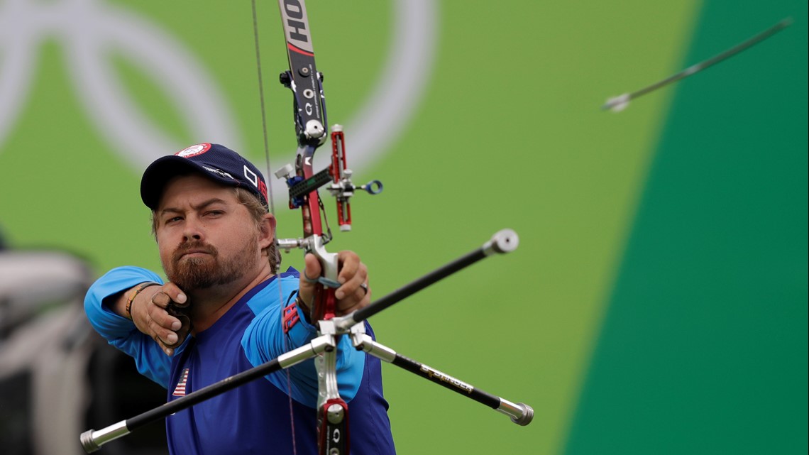 How is archery played at the Olympics?