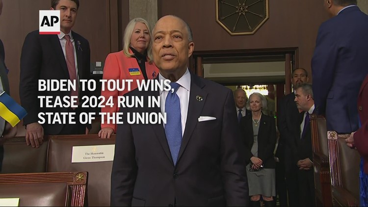 Biden to tout wins, tease 2024 run in SOTU address