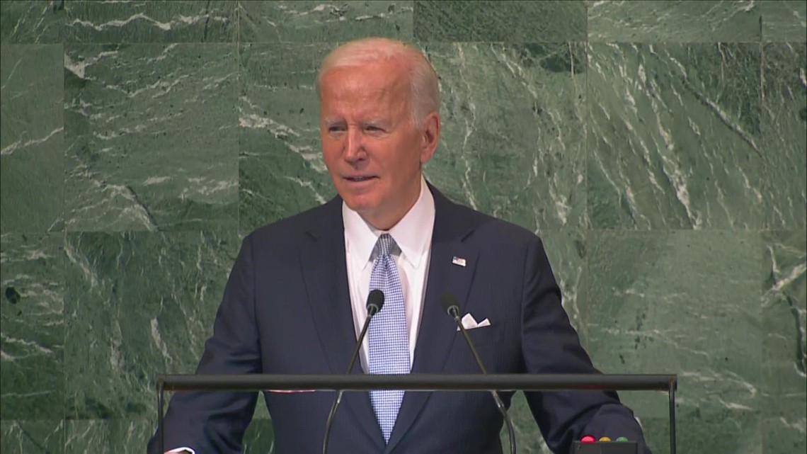 Biden's full address to UN General Assembly