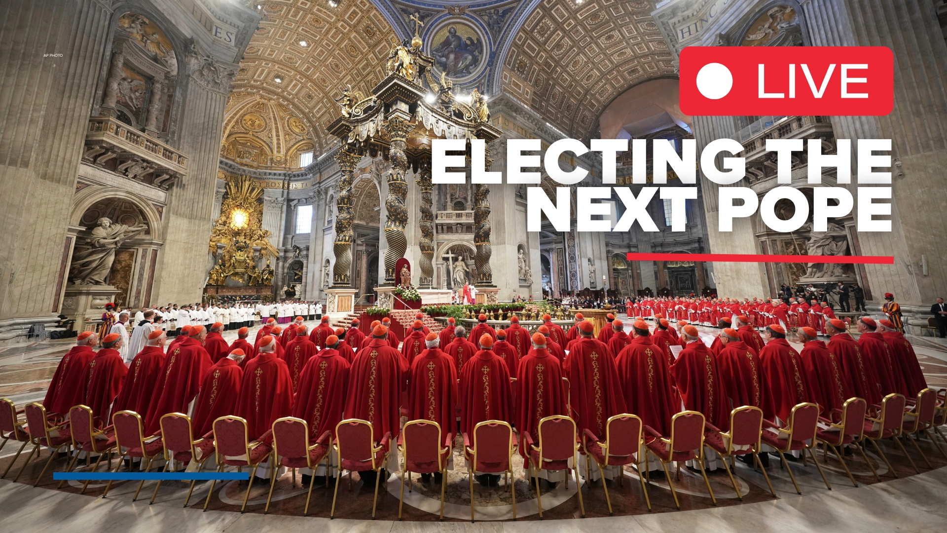 Conclave begins Cardinals start process to elect new pope