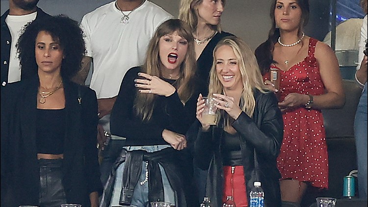 Taylor Swift is a fan and suddenly, so is everyone else. Travis Kelce jersey  sales jump nearly 400%
