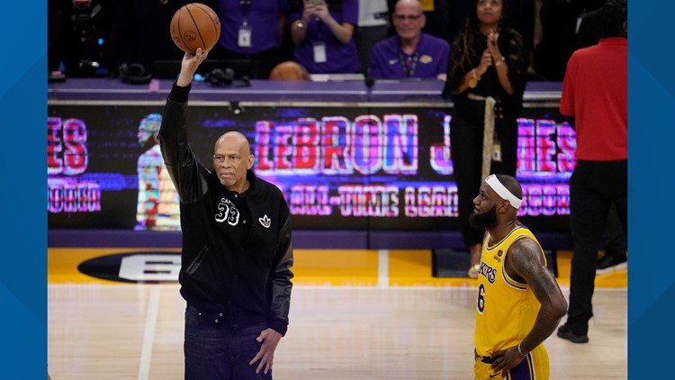 Kareem Abdul-Jabbar reportedly to be at Lakers games as LeBron James nears  scoring record despite rocky relationship