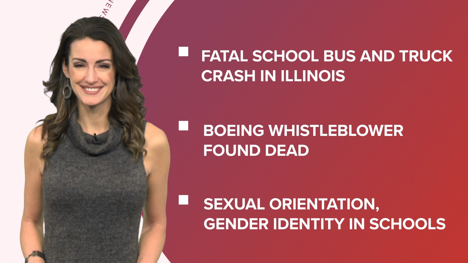 A look at what is happening in the news from a deadly bus crash in Illinois to an Ohio boy locked in a Target overnight and studying animals' reactions to eclipses.