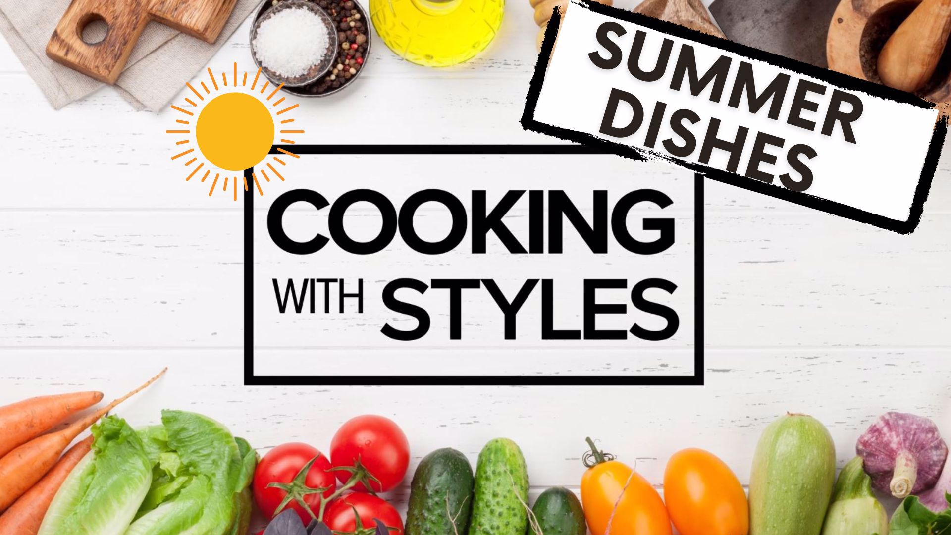 KFMB's Shawn Styles shares some recipes for his summertime favorites, including a grilled margherita pesto pizza, bruschetta, asian slaw, caprese salad and more.