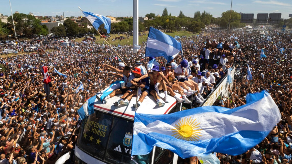 Argentina team returns home after winning World Cup - Vimarsana News