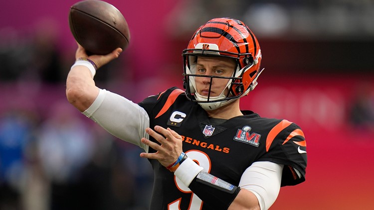 Cincinnati Bengals 9 Joe Burrow Who Dey Champion Super Bowl