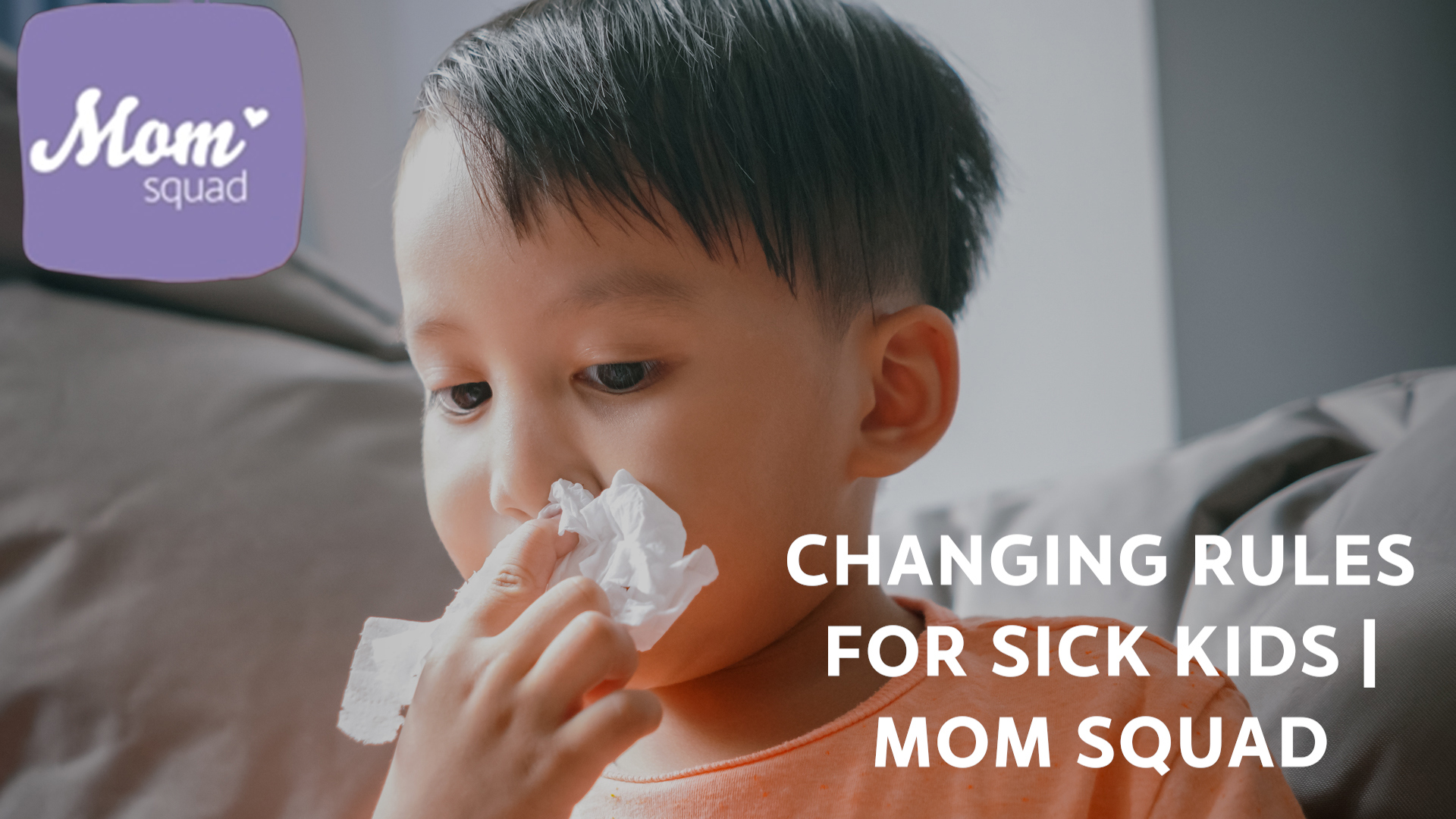 The Mom Squad talks to a pediatrician about an alternative way to think about sick kids and tips on what to do when your child starts showing symptoms.