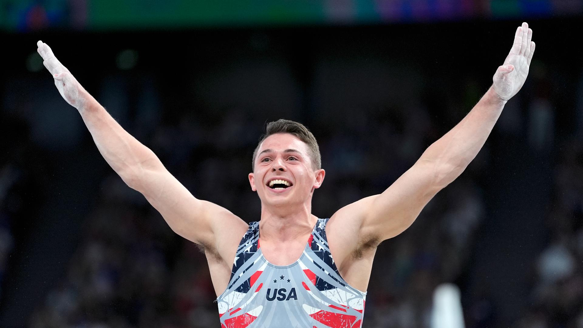 Men's gymnastics team final Team USA makes history at Olympics