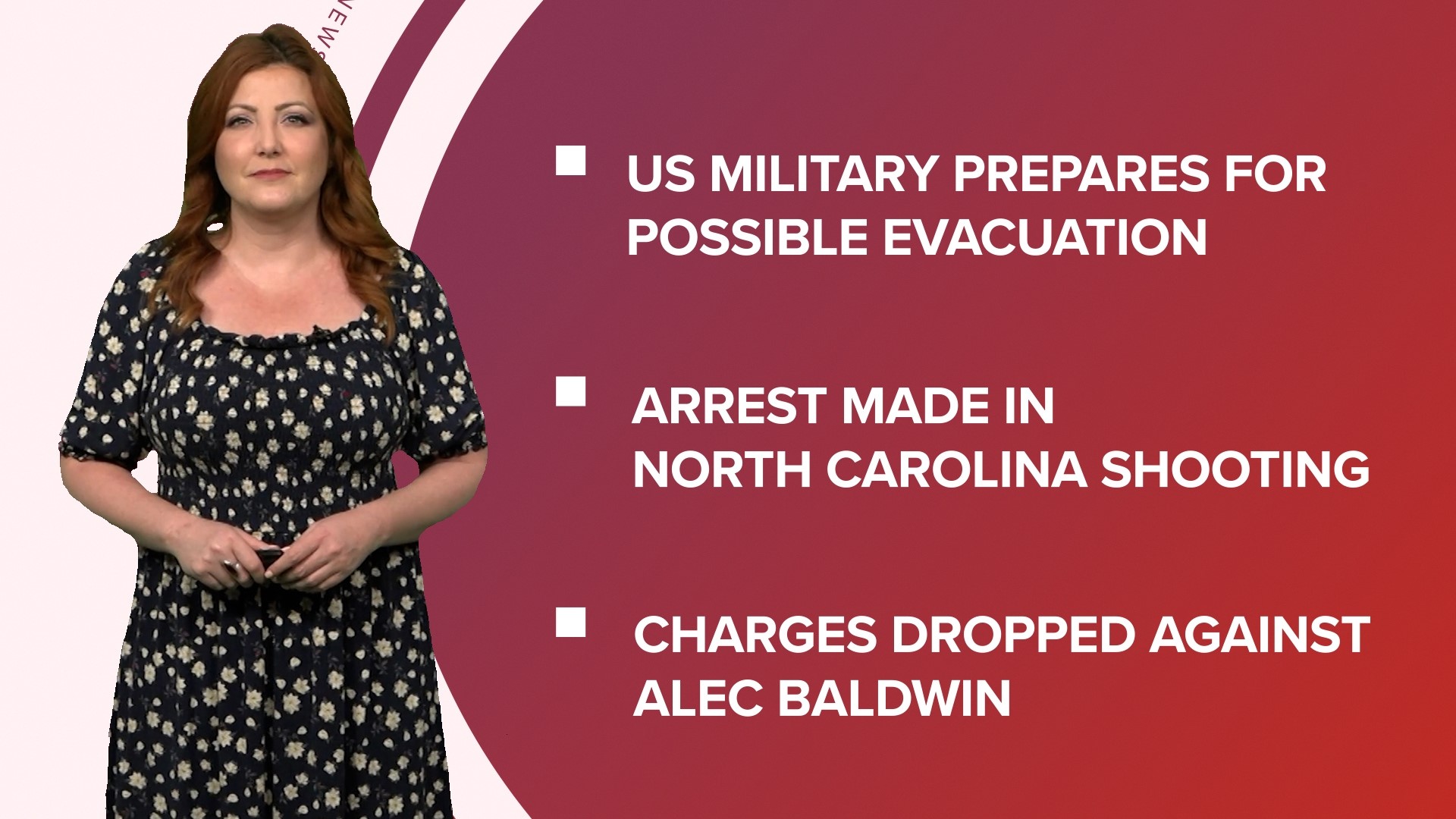 A look at what is happening in the news from US military preparing to evacuate the embassy in Sudan to preparing for Earth Day and a new 'Twilight' TV series.