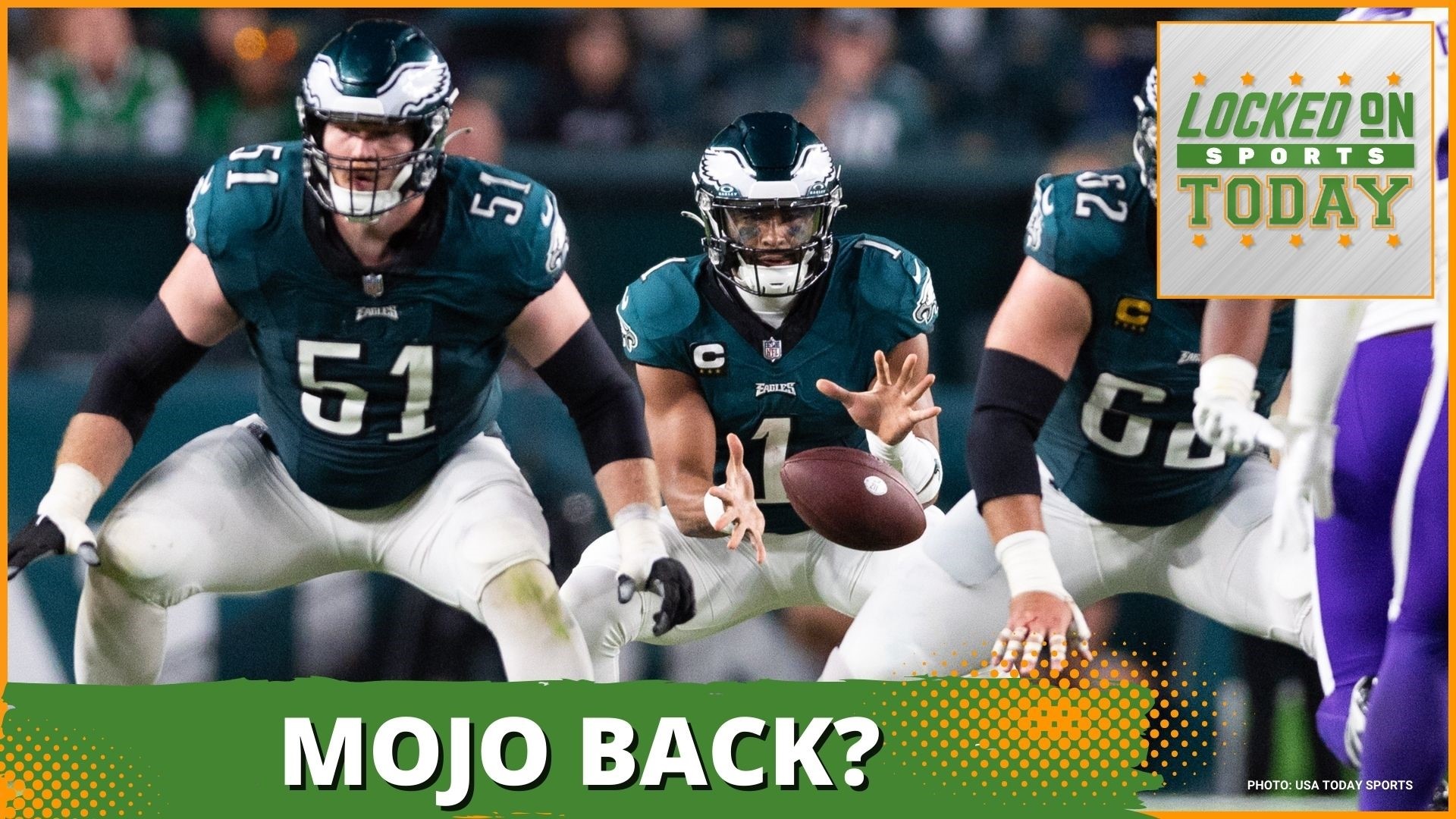 Discussing the day's top sports stories from the Eagles get their mojo back against the Vikings to the Ravens already dealing with injuries.