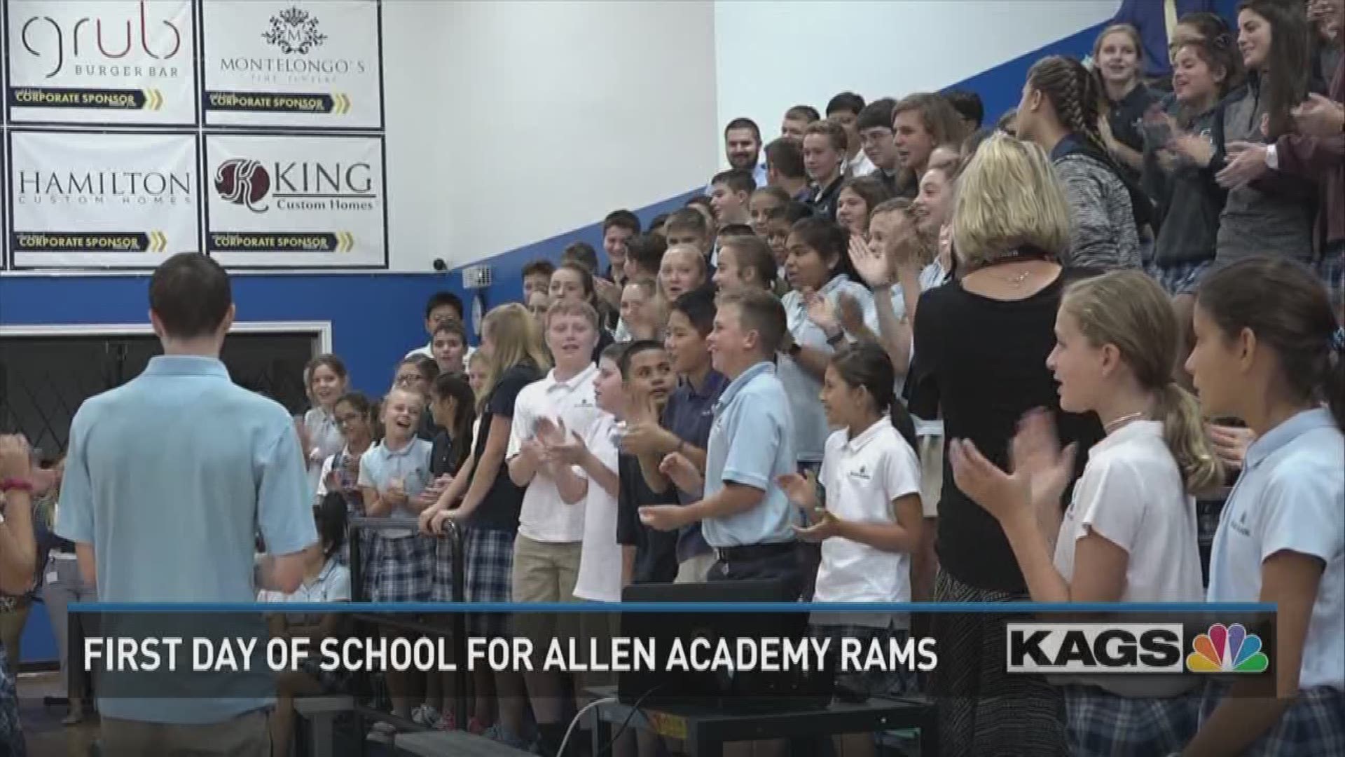 Allen Academy began their 132nd school year today.