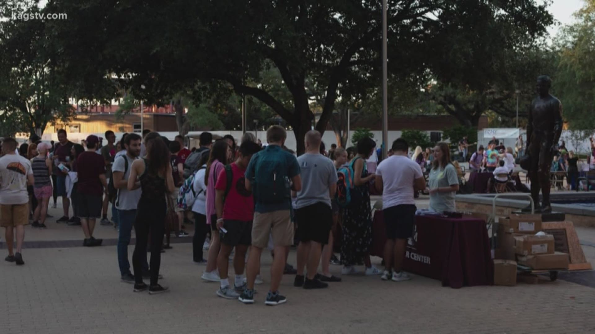 The Counseling & Psychological Services department at A&M hosted their Third Annual "Not Another Aggie" Suicide Awareness Walk on Tuesday.