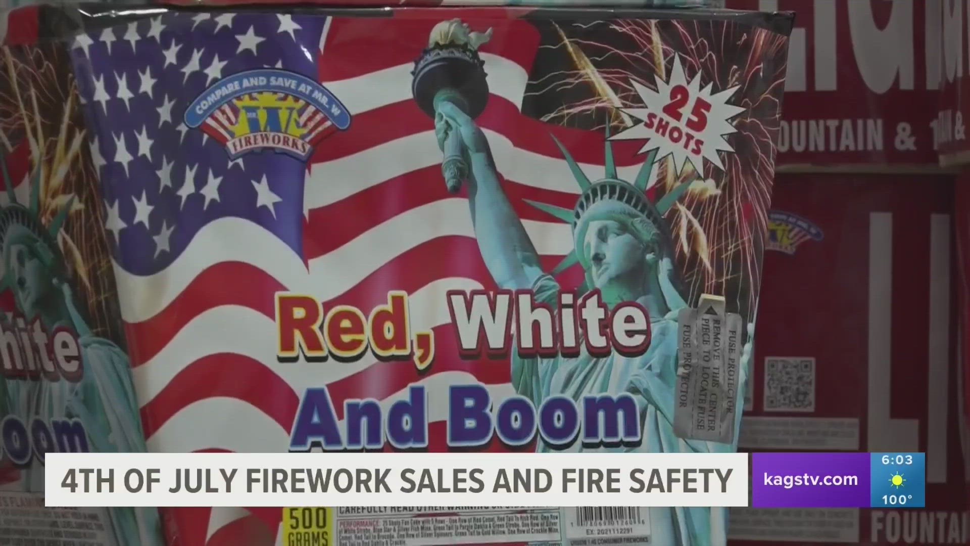 Despite a fireworks ban in both Bryan and College Station, vendors are still seeing sales ahead of the Fourth of July holiday.