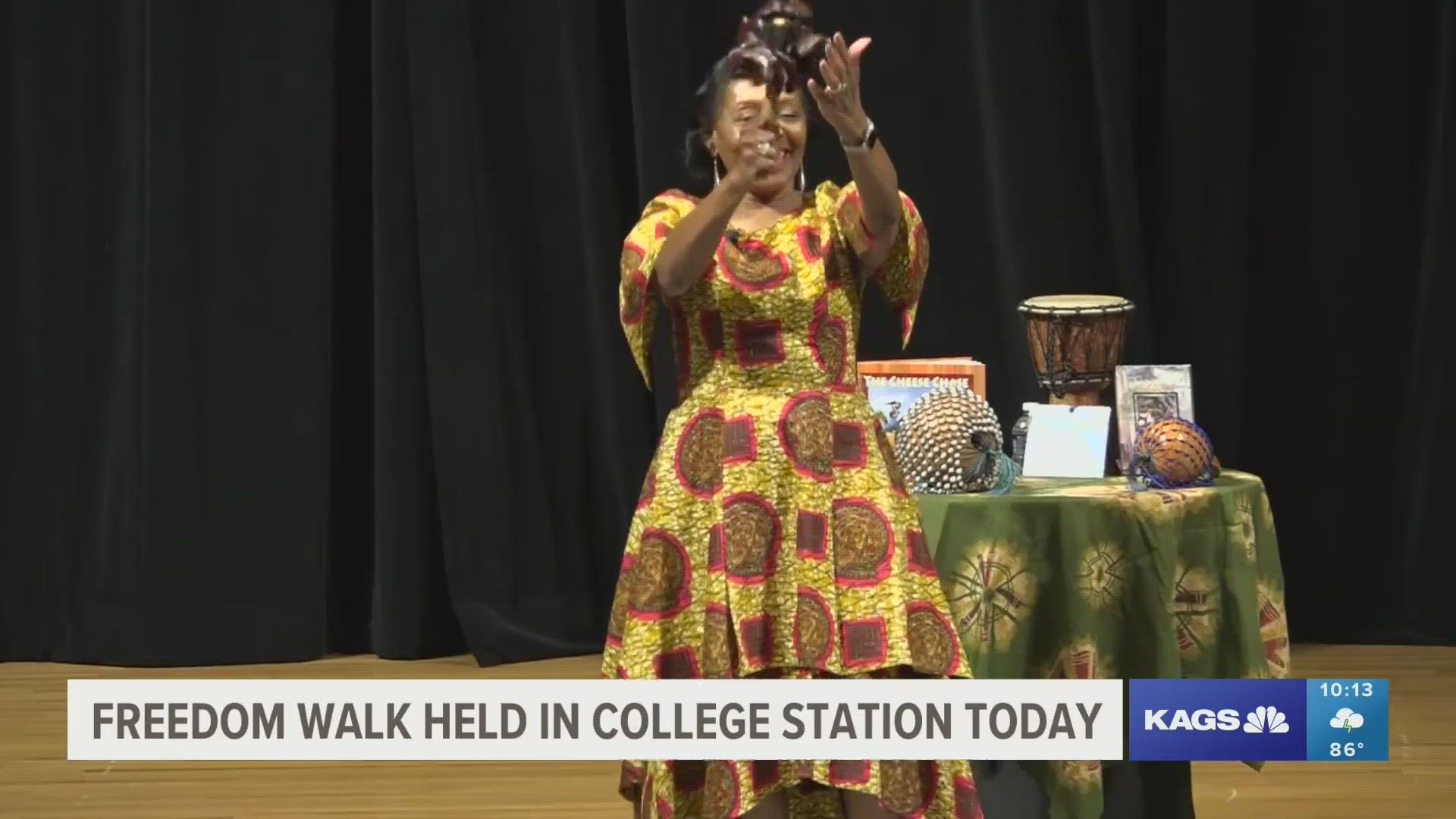 The holiday weekend is almost here, and the festivities are already underway here in Bryan/College Station with the annual freedom walk to celebrate Juneteenth.