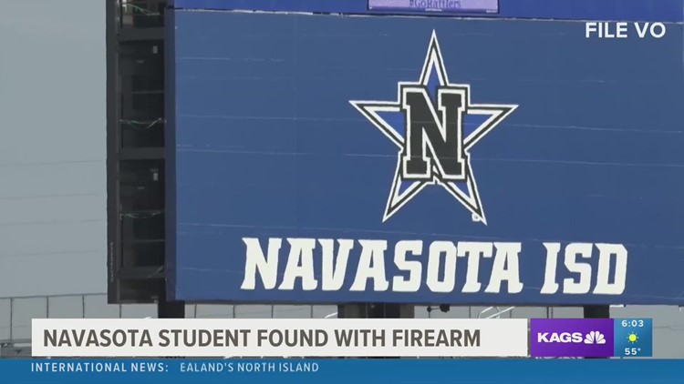 Navasota ISD student facing expulsion for picture with firearm on Navasota Jr. High grounds