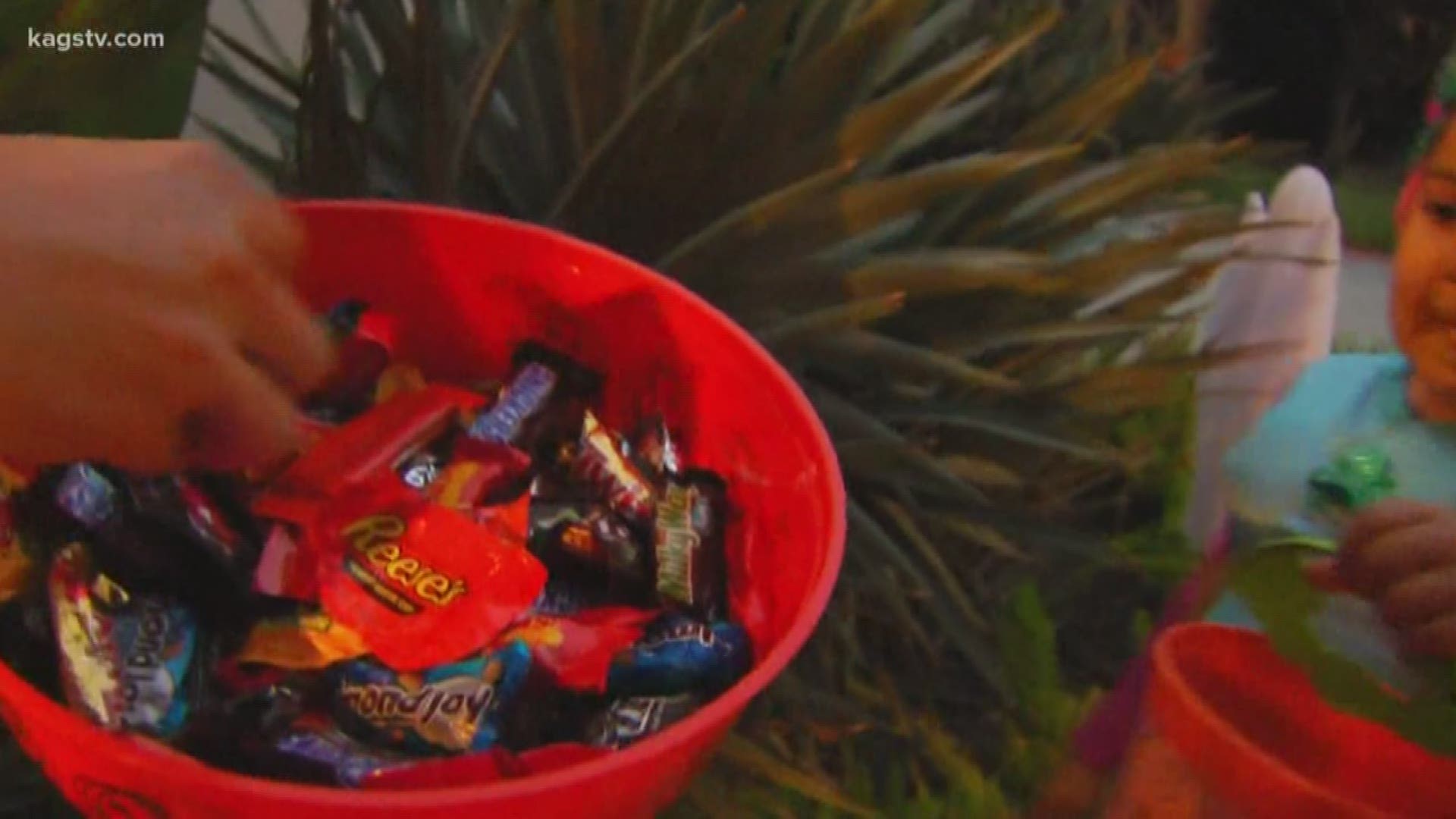 Bryan PD gives some advice for parents and their little trick-or-treaters.