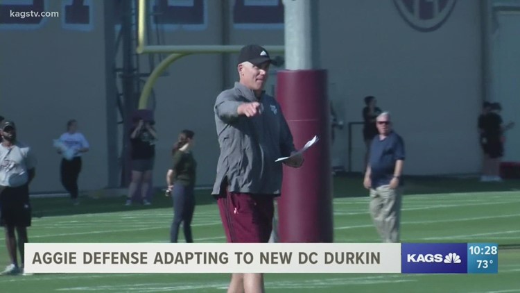 Texas A&M learning quickly under new DC Durkin