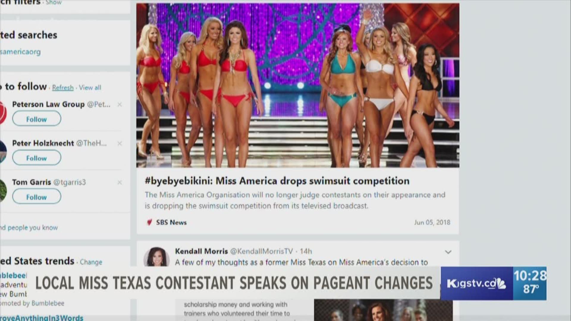 Changes are coming soon to the Miss America Pageant. Today the organization announced they would be doing away with the swimsuit portion of the competition and no longer judge contestants on their looks.