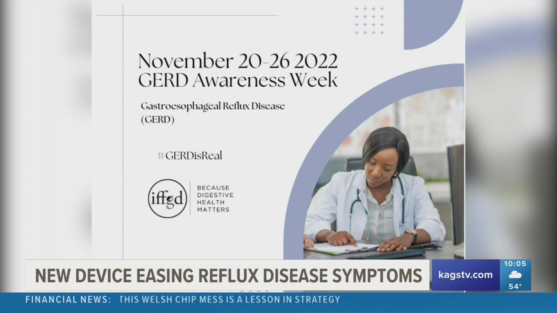 A new device called LINX is eliminating symptoms of GERD as its awareness month comes during the Thanksgiving holiday.