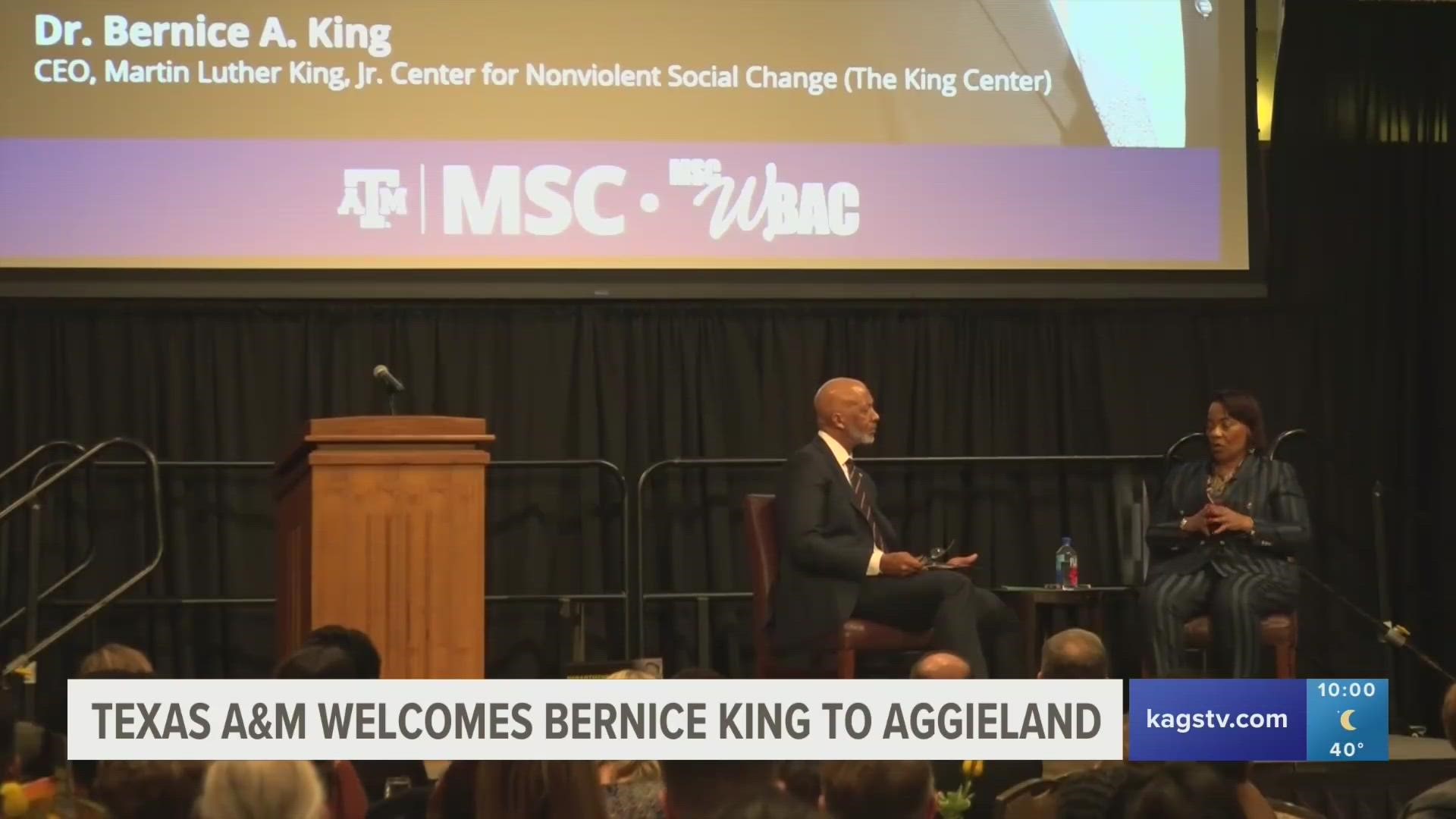 Texas A&M University hosted the 16th annual Reverend Dr. Martin Luther King Jr. Breakfast in the Memorial Student Center.