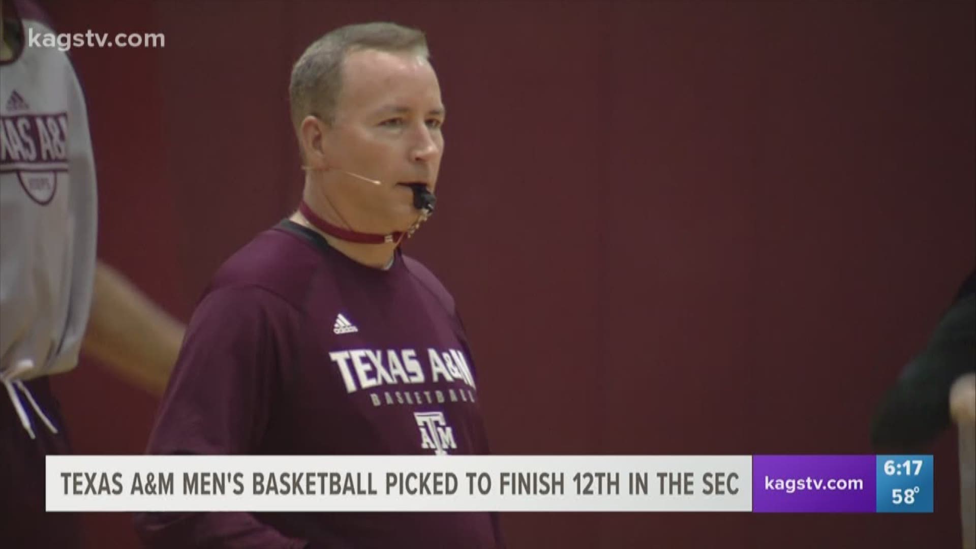 At SEC media day on Wednesday, the Texas A&M men's basketball team was picked to finish 12th. The Aggies will be guard heavy in 2018 and plan to use more tempo.