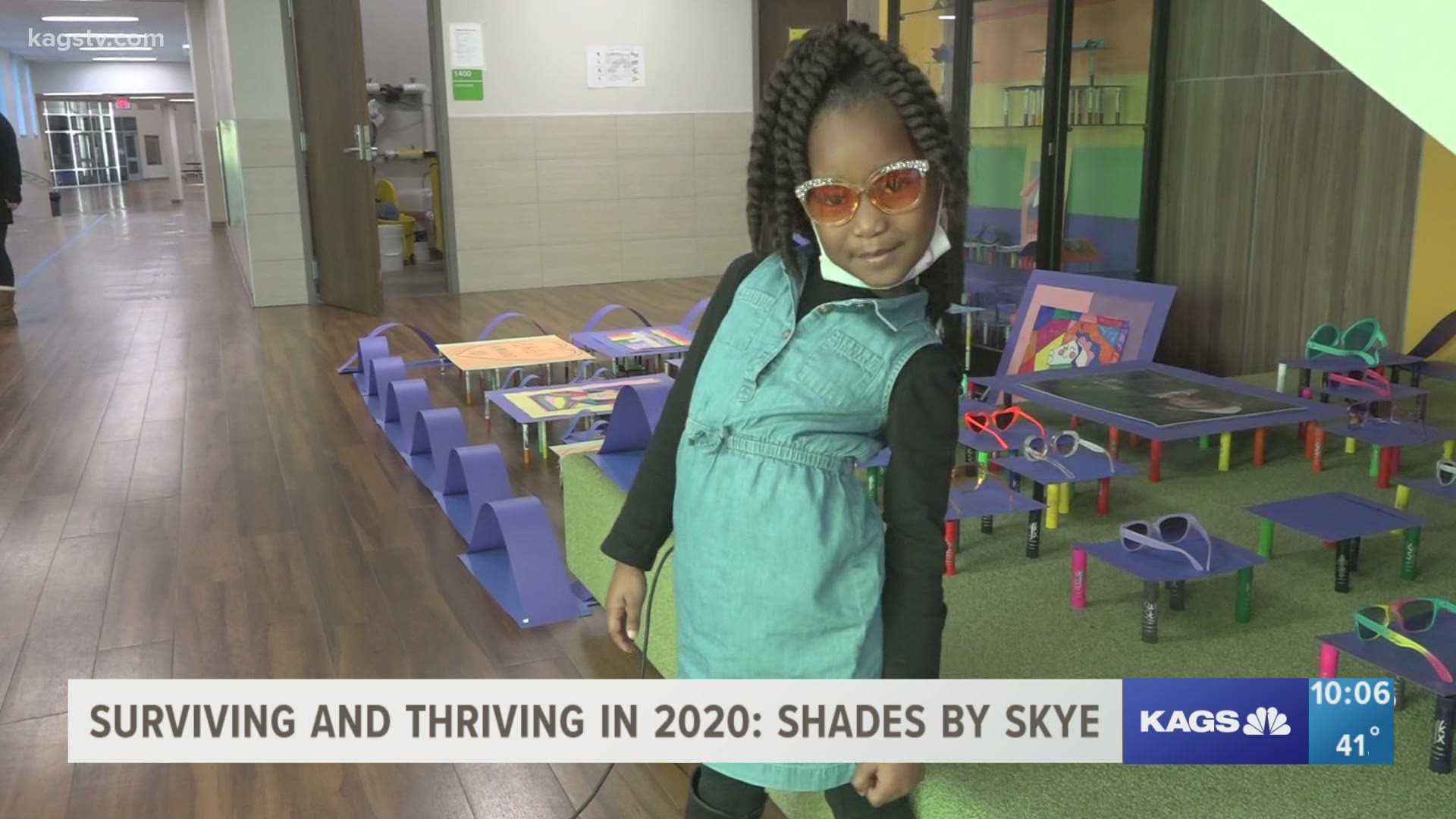 Skye and her mom, Evette took turned playtime into a passion with their accessory business they started this year.