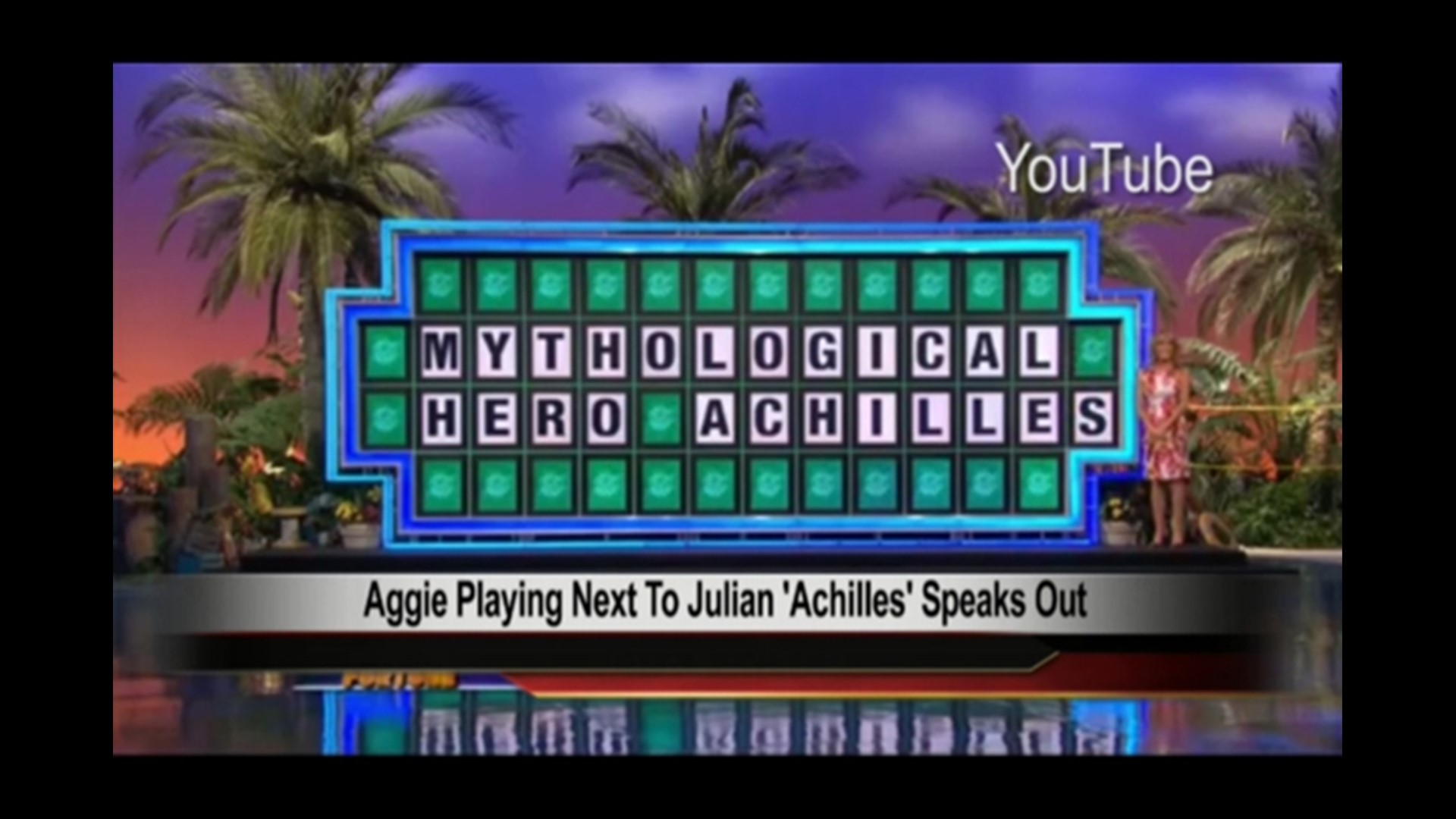 Aggie Next to Wheel of Fortune 'Achilles' Talks About His Gaffe