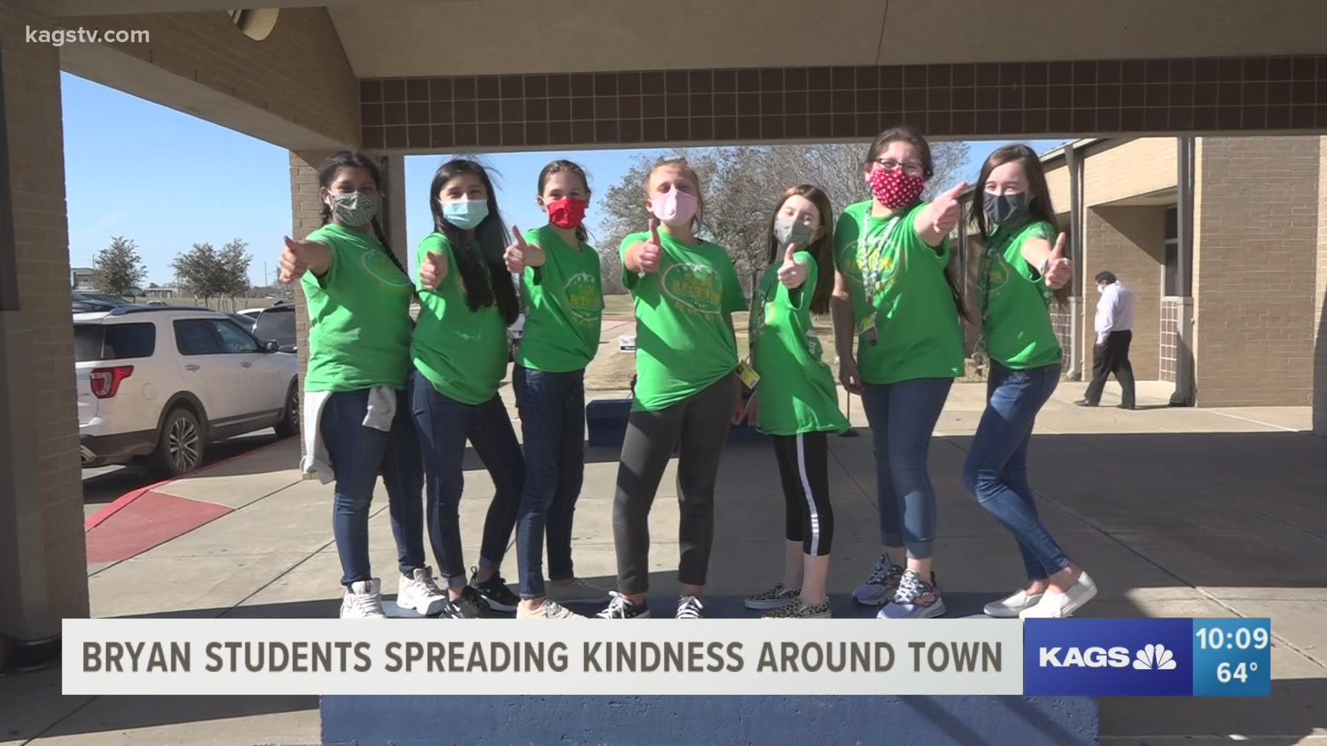 Rayburn Intermediate students put together selfless acts for others with the hope to create a more positive atmosphere.