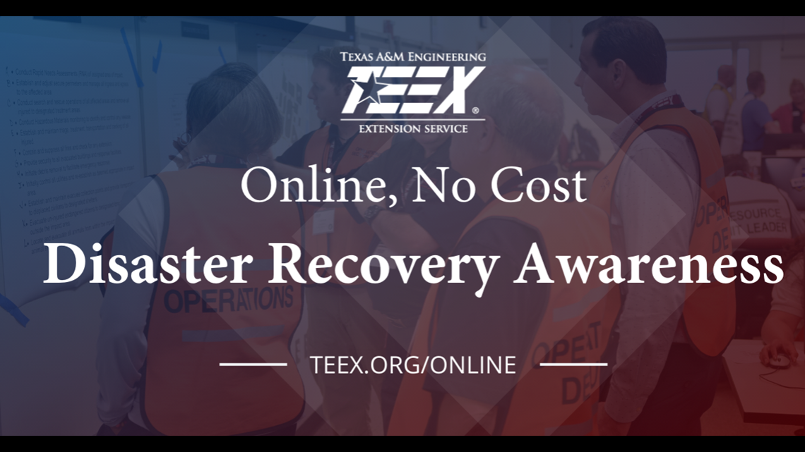 TEEX hosts free online COVID19 recovery course