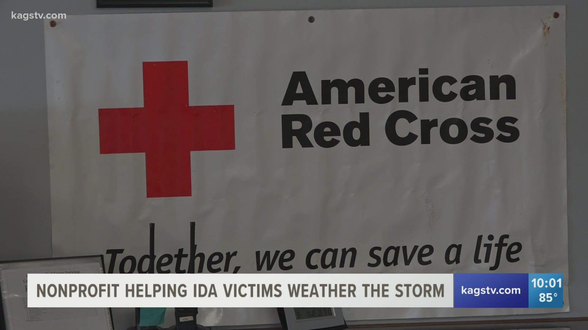 The Bryan branch of the American Red Cross has sent out several volunteers to help