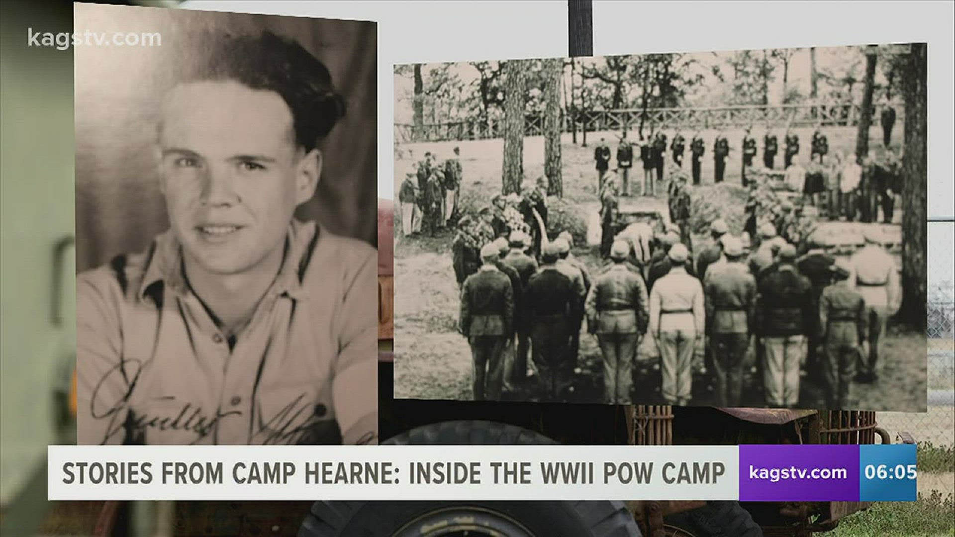 Deep in the heart of Texas rests a hidden historical gem: A WWII POW camp located in Hearne, TX. KAGS own Jay O'Brien paid a visit to the camp to tell the story of a landmark that has almost faded into history.