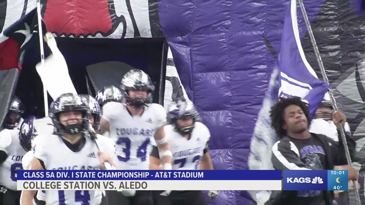 College Station fall short in the state football championship game