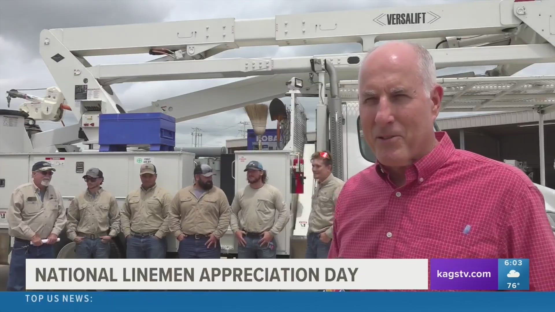 April 18 marks National Lineman Appreciation Day and College Station Utilities hopes residents appreciate the hazards that come with their workplace.