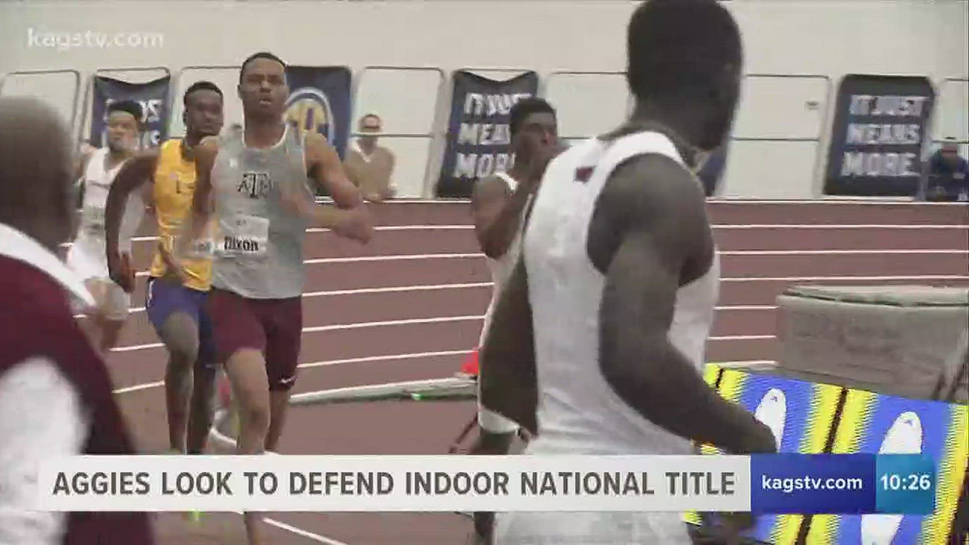 Texas A&M track and field will look to defend its indoor national championship this weekend in Aggieland.