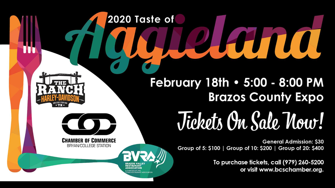 2020 Taste of Aggieland held at Brazos Expo Center