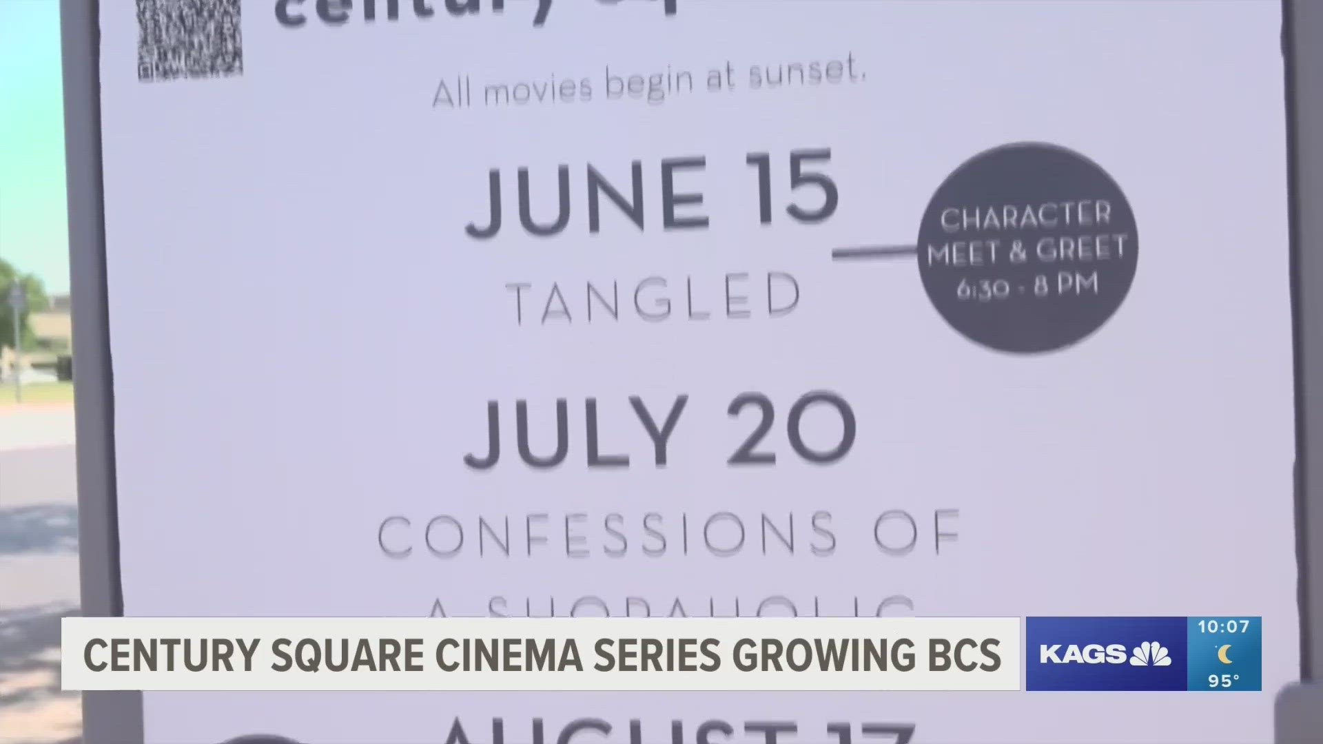 On June 20, Century Square will show their second matinee as part of their Century Square Cinema summer series.