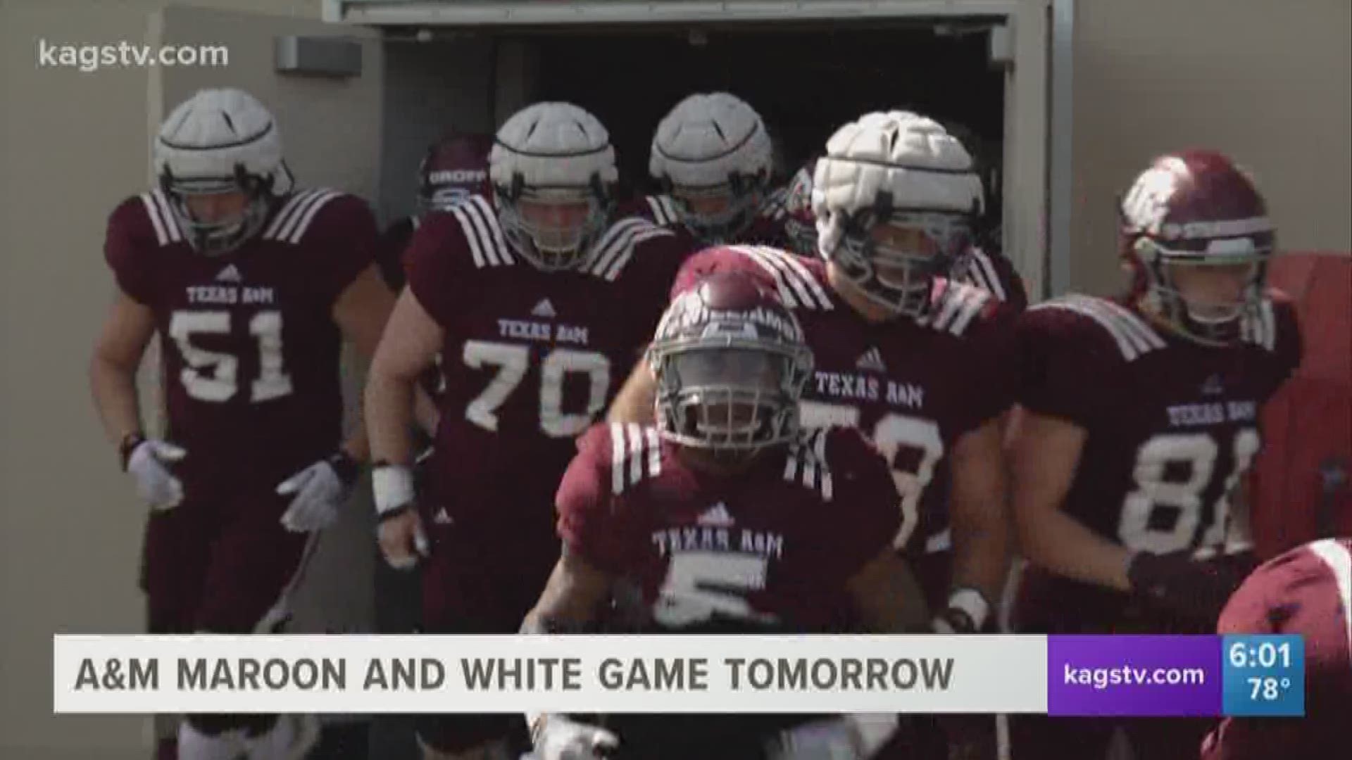 Everything you need to know Maroon & White Game