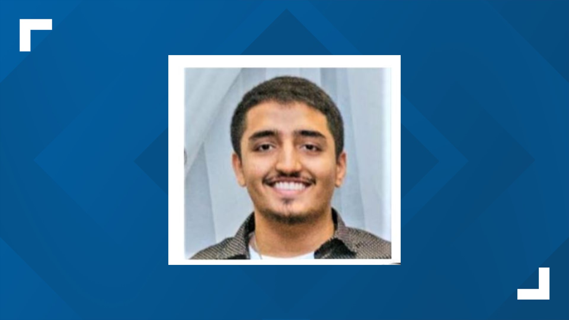 Zuhyr Kaleem, 21, was last seen on April 27, 2019. Authorities believe his remains have been found in Grimes County.