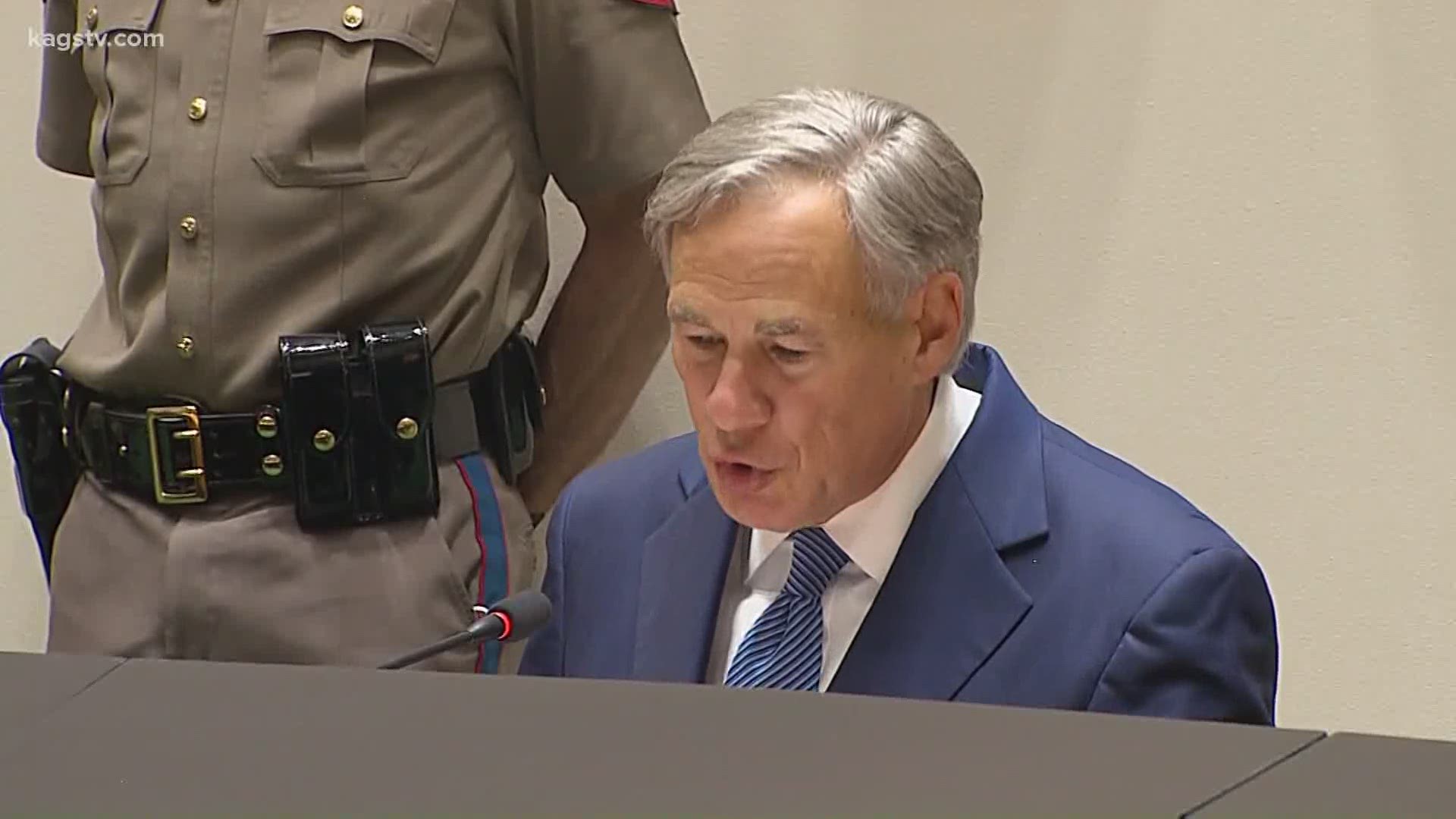 Gov. Abbott response to protests across Texas