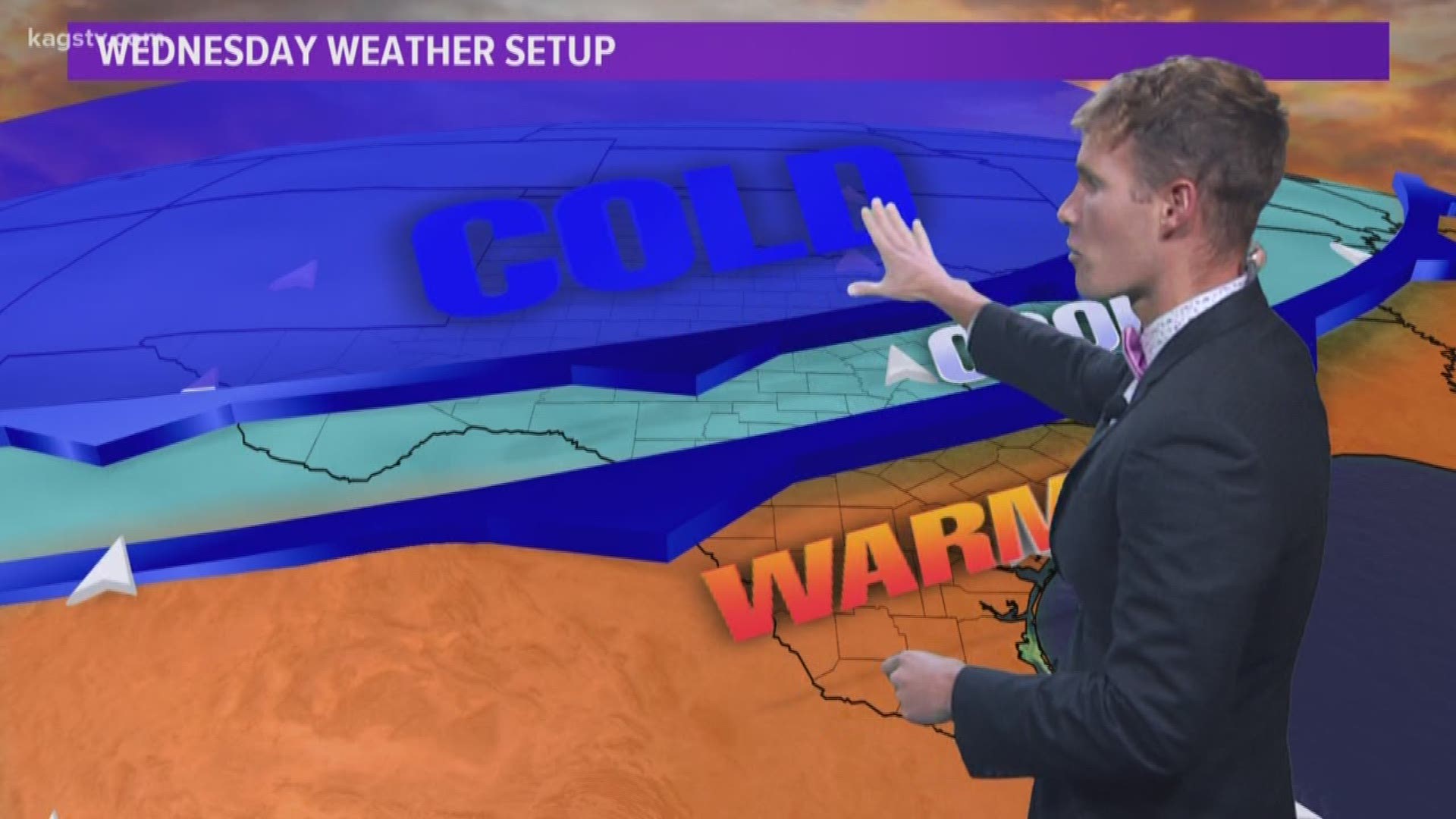 Tuesday evening video forecast