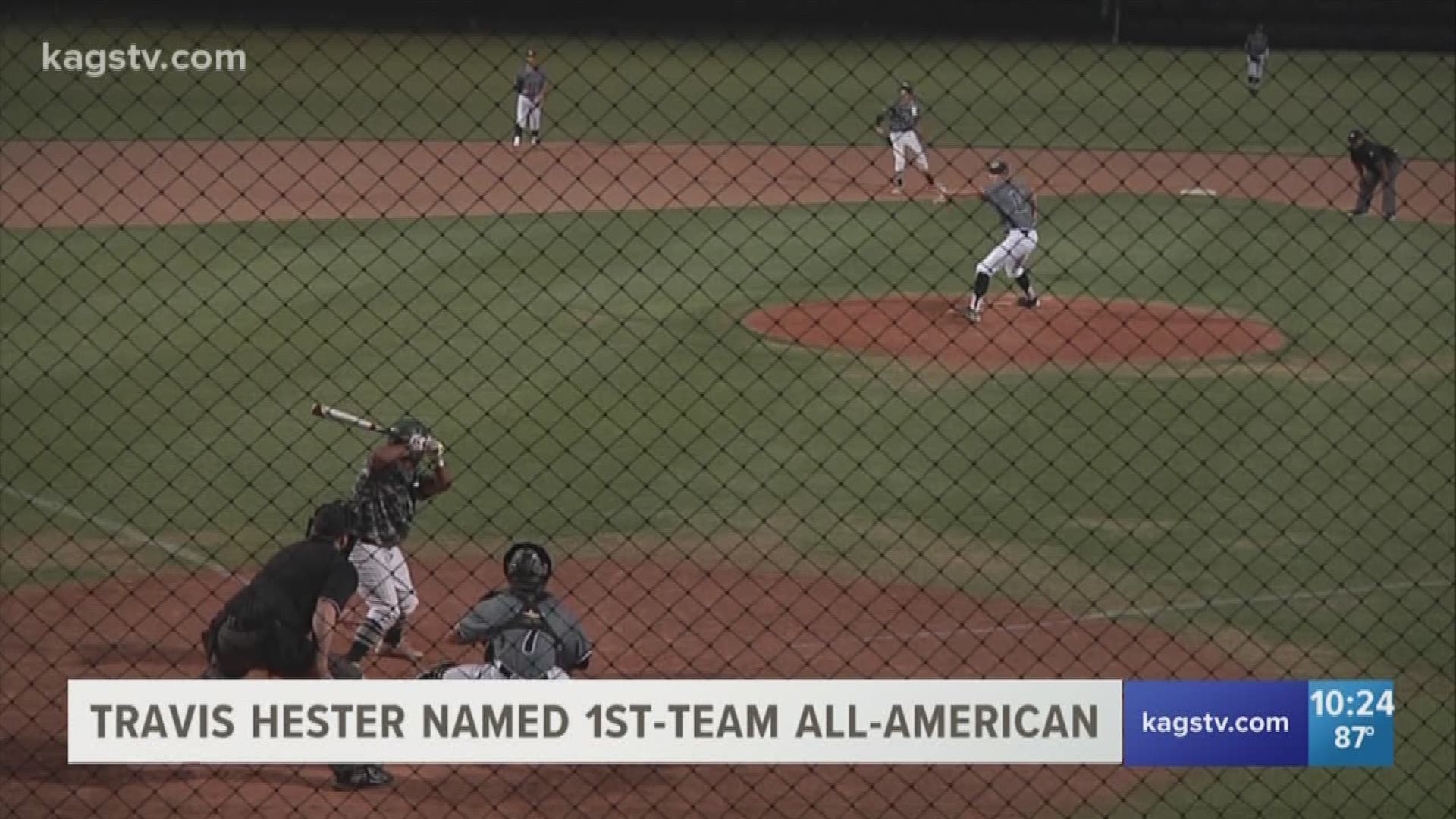 College Station pitcher Travis Hester has been named an All-American. Rudder pitcher Hunter Dobbins will play in the THSBCA All-Star game.