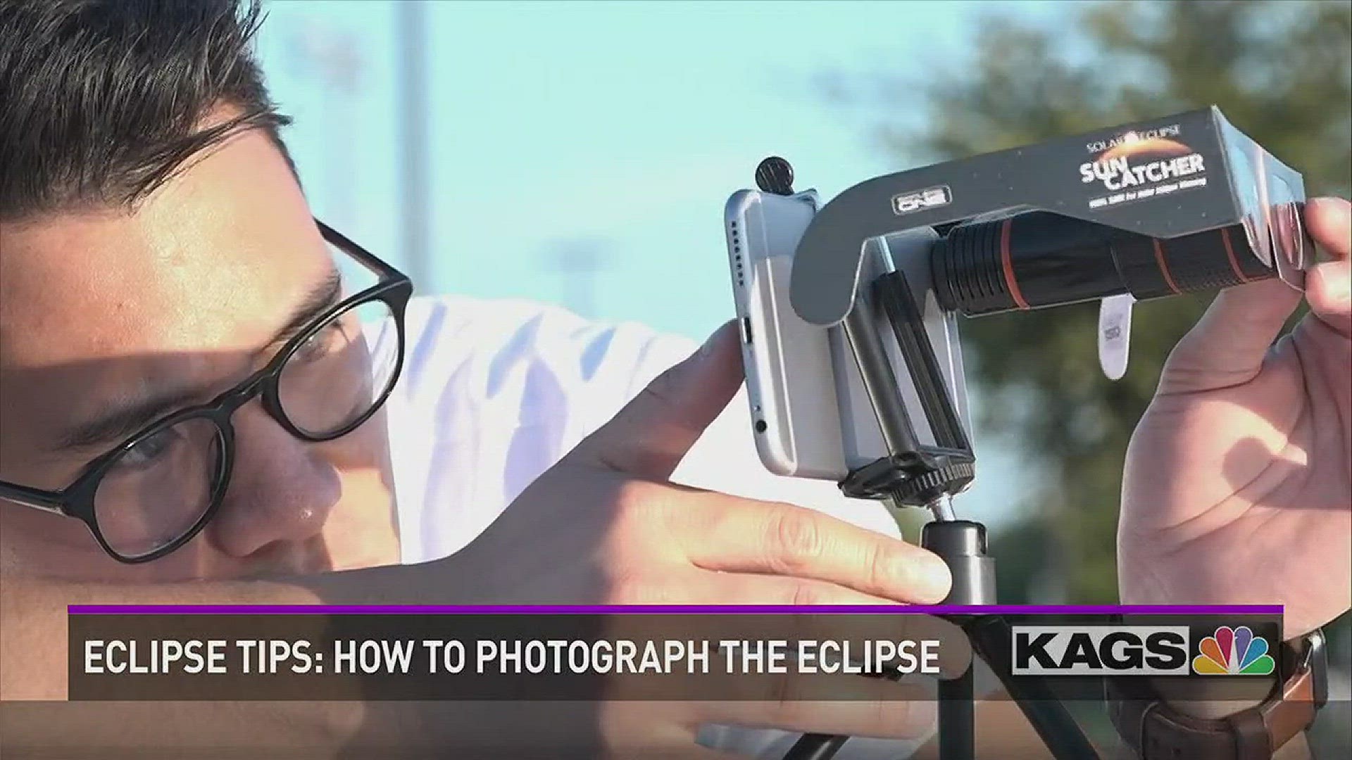 Tips for taking photos during the eclipse.