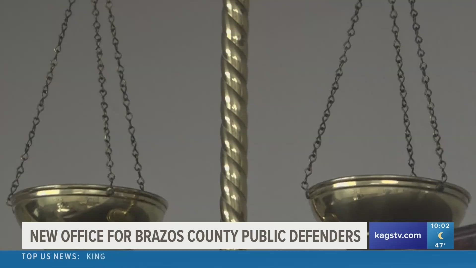 According to Chief Public Defender Nathan Wood, there were 3,000 active felony cases in Brazos County before the pandemic, and increased by 10% afterwards.
