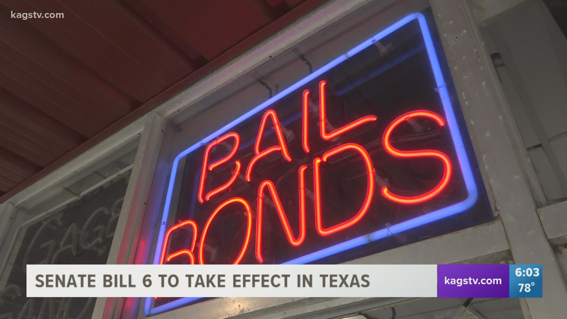 The bill will require defendants accused of violent crimes to pay cash for their bail.