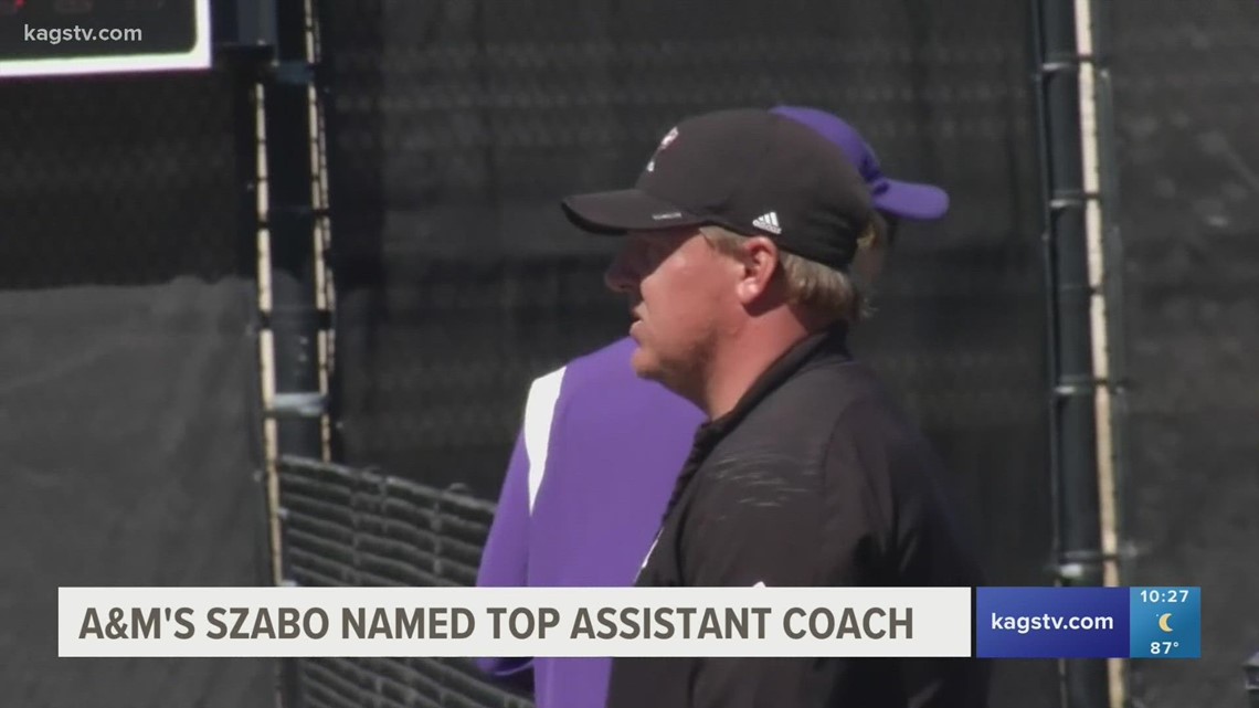 A&M's Jordan Szabo named ITA National Assistant Coach of the Year