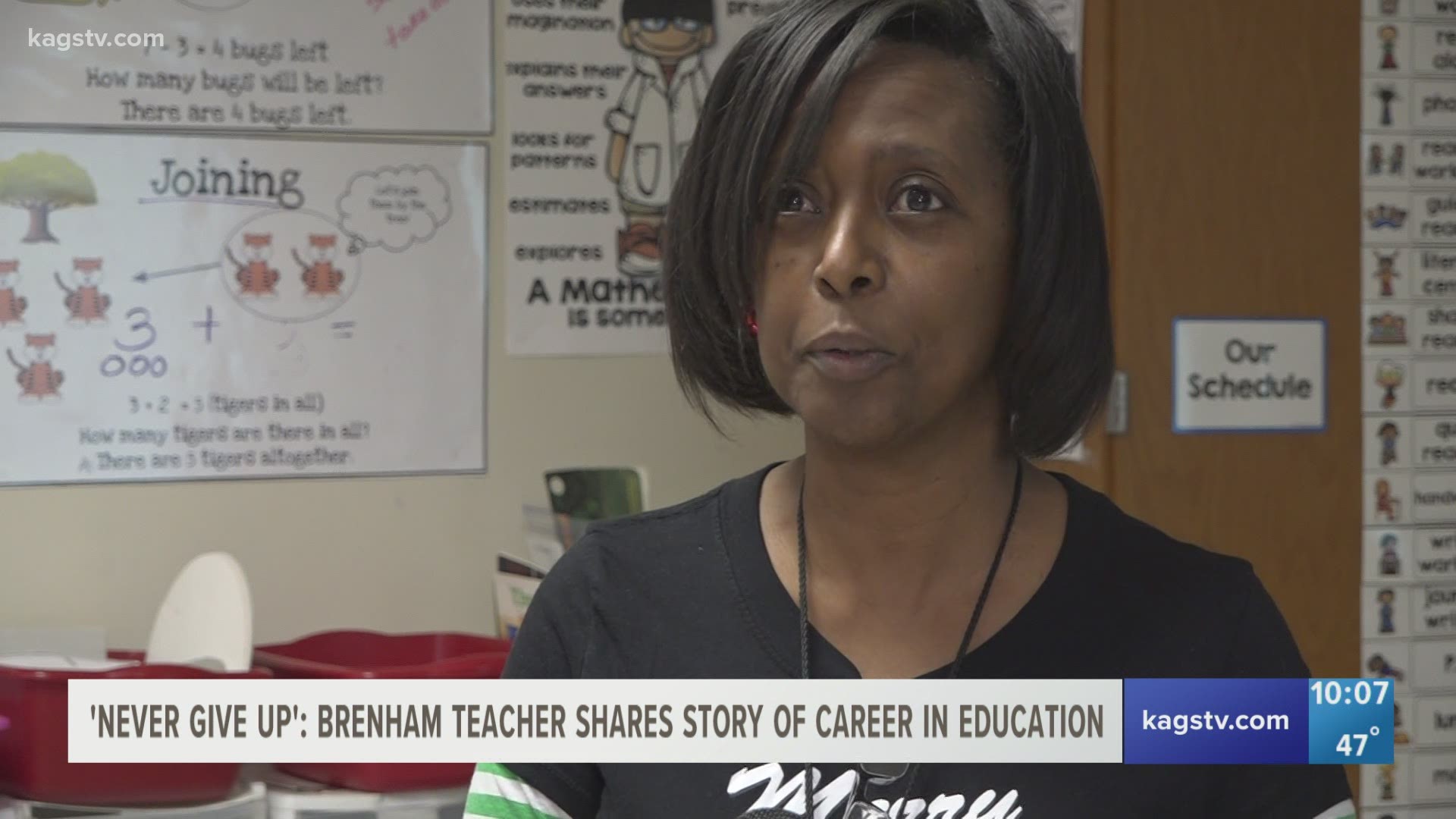 Brenham first-grade teacher Wanda Smith's journey to get into teaching wasn’t the easiest but it was worth it.